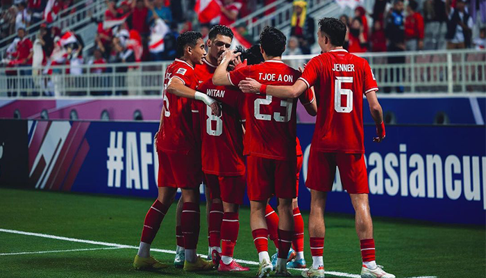 Timnas Indonesia berada di peringkat ke empat saat Asian Games U-23 April lalu