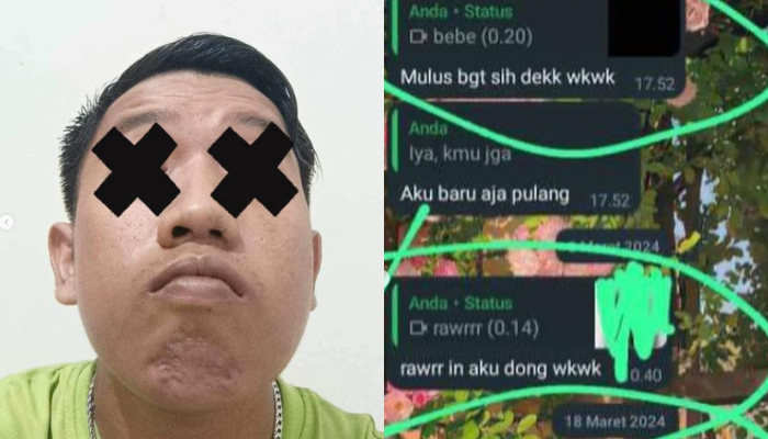 Andry Jeon bagikan isi pesan chat dalam aksi child grooming yang dilakukan Billy.