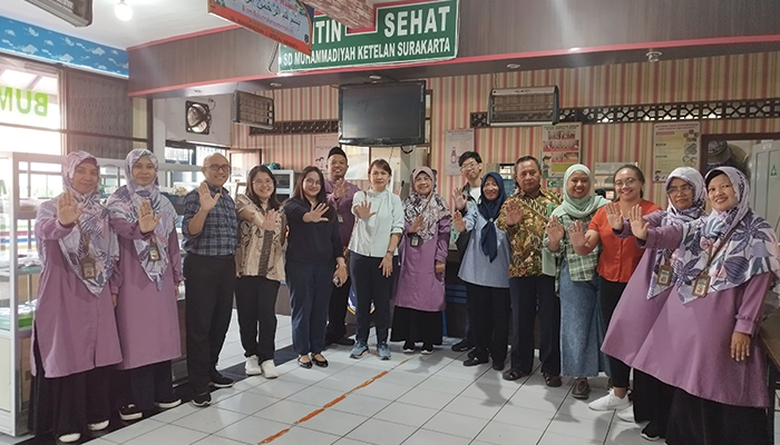 Kantin Sehat SD Muhammadiyah 1 Ketelan Luar Biasa dan Jadi Panutan.