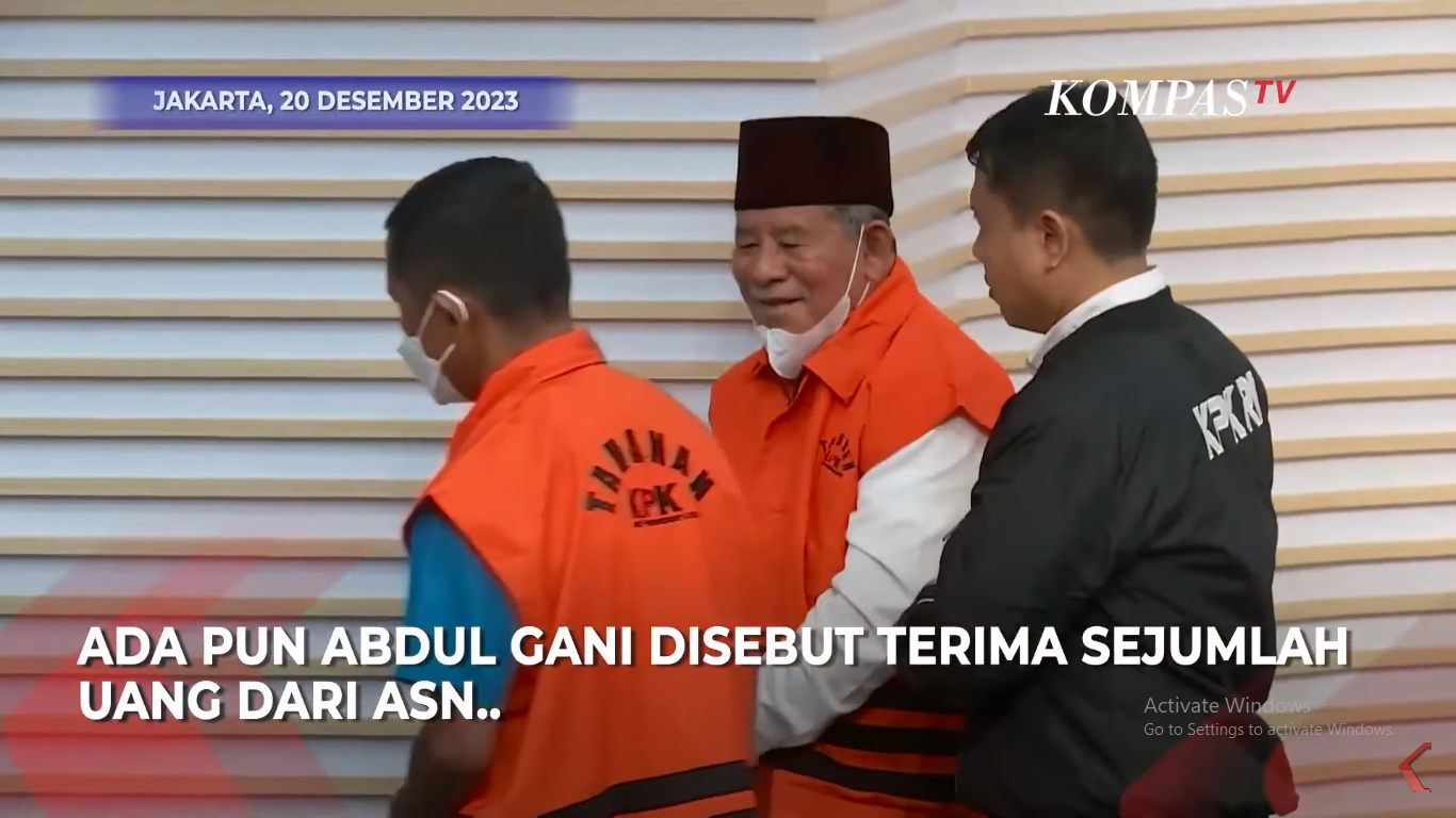 Gubernur Malut Abdul Gani Kasuba jadi tersangka TPPU.