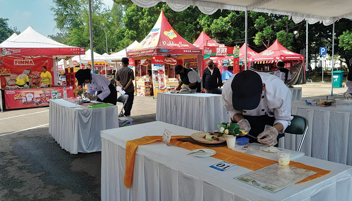 Solo Indonesia Culinary Festival di Manahan.