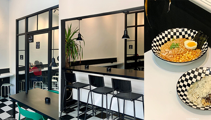 Mijo Warmindo, warmindo viral berkonsep estetik dan monokrom