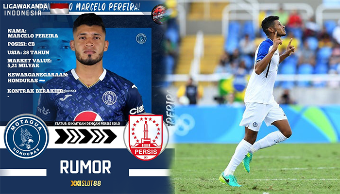 Marcelo Pereira, Bek Timnas Honduras yang sedang bernegosiasi dengan Persis Solo dan PSIS Semarang