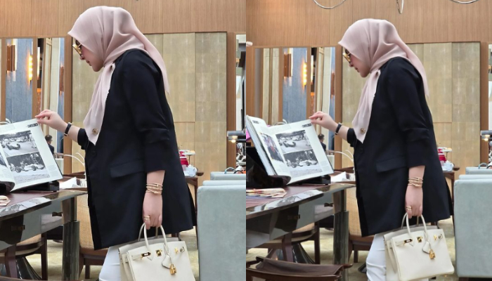 Orang dekat bagikan kabar kehamilan Syahrini.