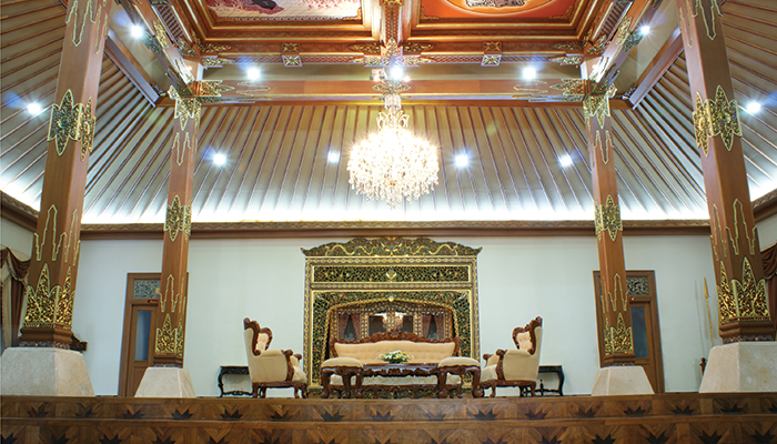 Pendopo di Kusuma Sahid Prince Hotel Solo.
