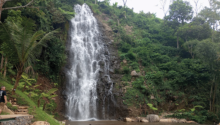 Ngargoyoso Waterfall Karanganyar.