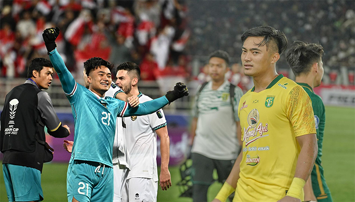 Ernando saat bermain untuk Timnas Indonesia dan Persebaya Surabaya