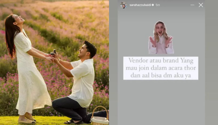 Diduga vendor Thariq Halilintar dan Aaliyah Massaid gercep dari endorse untuk acara kliennya.