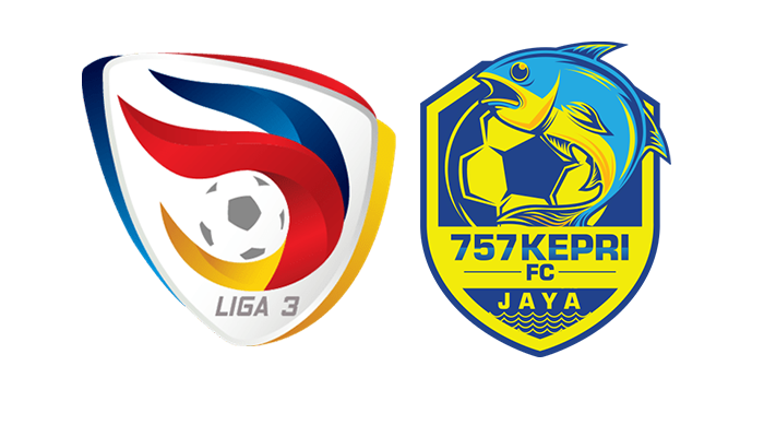 Logo Liga 3 dan 757 Kepri Jaya Fc