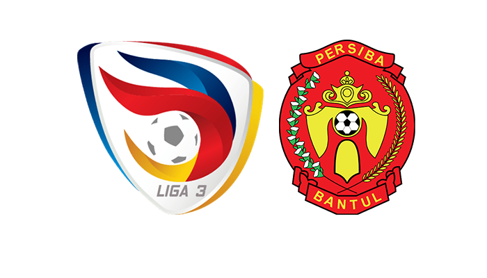 Logo Liga 3 dan Persiba Bantul