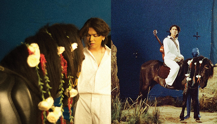Iqbal Ramadhan Saat Shooting rilis lagu barunya dengan konsep 90-an.