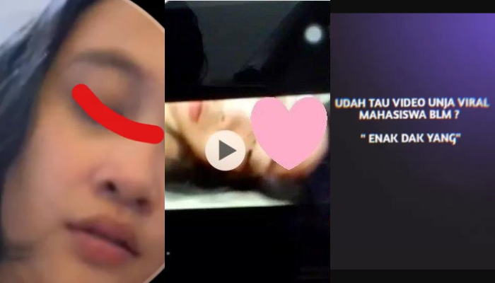 Viral video asusila mahasiswa Universitas Jambi atau Unja di X.