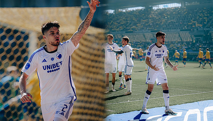 Aksi Kevin Diks saat membela FC Copenhagen