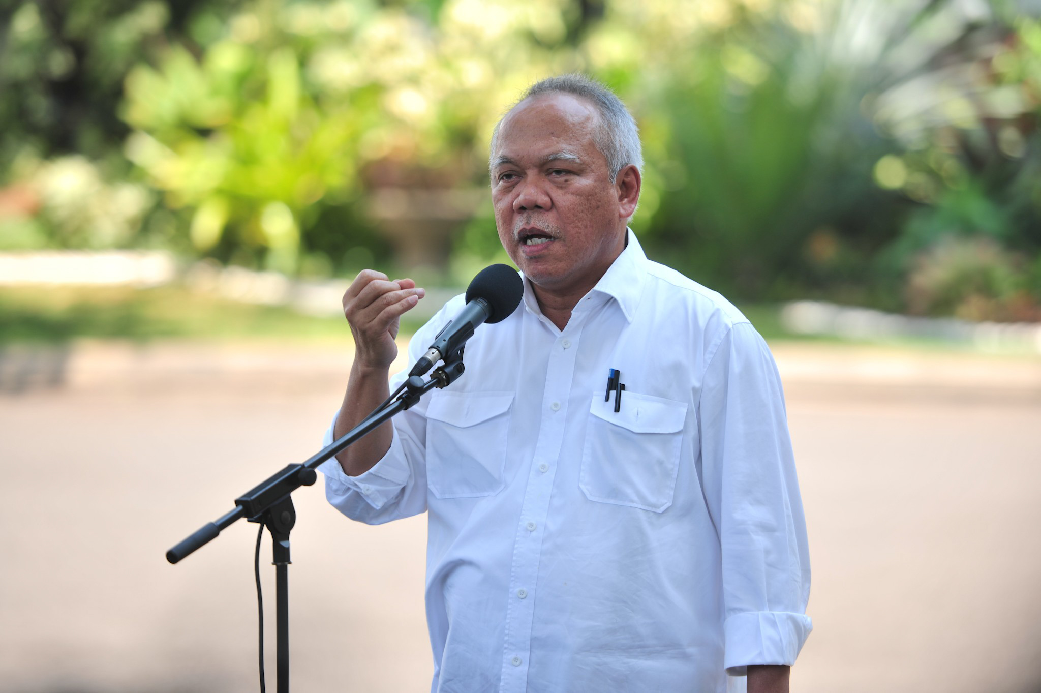 Menteri Pekerjaan Umum dan Perumahan Rakyat (PUPR) Basuki Hadimuljono komentari soal iuran Tapera.
