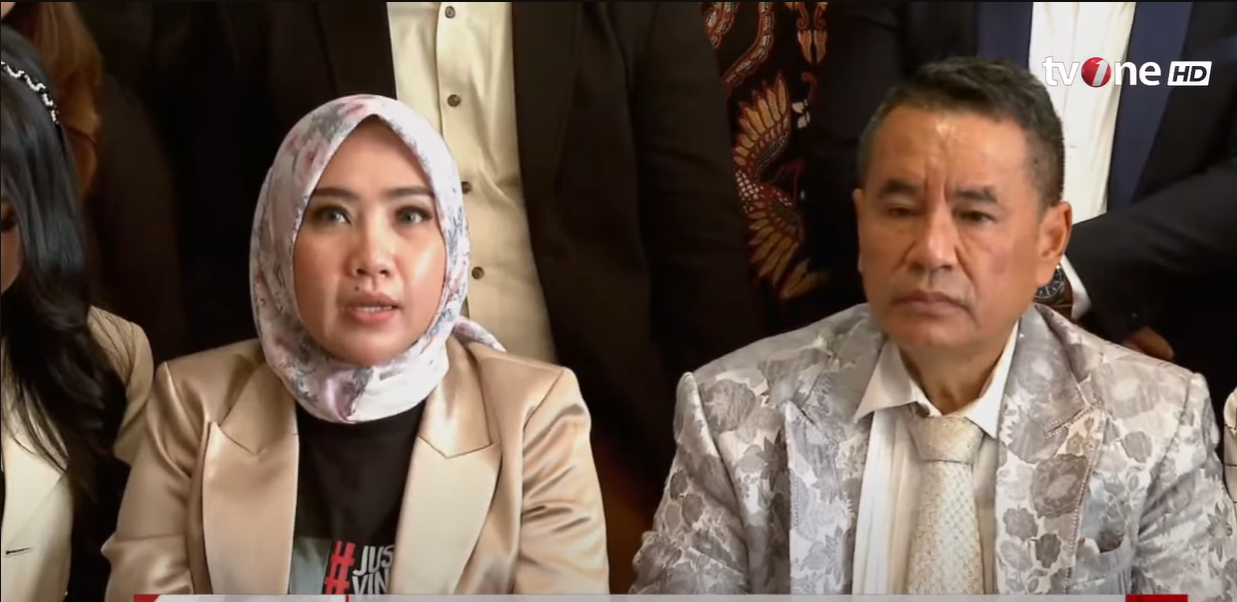 Hotman Paris ungkap keberpihakan keluarga Vina Cirebon kepada Pegi alias Perong.
