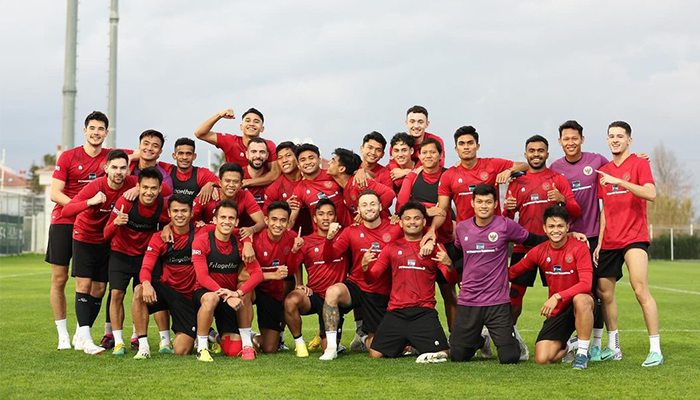 Skuad Timnas Indonesia pada Piala Asia 2023.