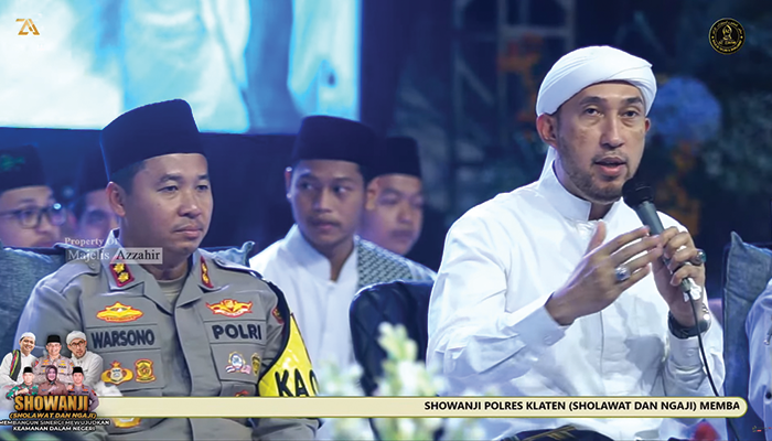 SHOWANJI POLRES KLATEN (SHOLAWAT DAN NGAJI), (28/5).