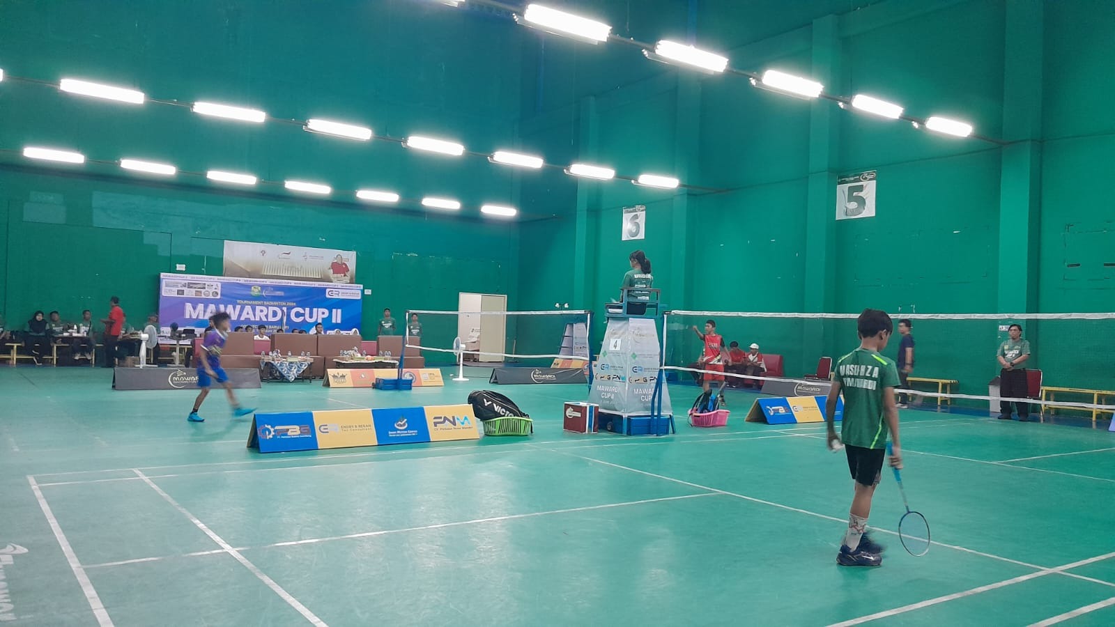 Turnamen badminton Mawardi Cup 2&nbsp;resmi digelar di Gor Hartono Trade Center (HTC) Solo Baru, Sabtu-Rabu (1-5/6).