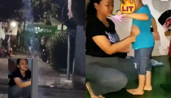 Sempat kabur, polisi berhasil temukan Raihany atau Hanny, pemeran di video viral asusila baju biru yang ternyata anaknya.
