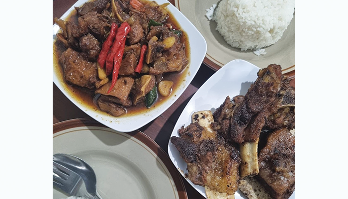 Menu di Waroeng Iga Pak Wid.