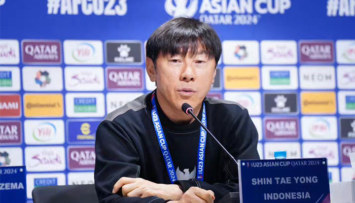 Potret Shin Tae-yong, pelatih Timnas Indonesia.
