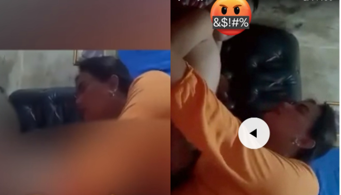 Setelah bocah baju biru, kini viral video ibu baju oranye yang lakukan asusila ke anaknya.