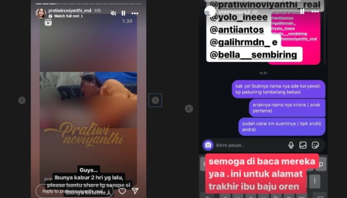 Identitas ibu baju oranye yang video asusilanya viral terungkap.