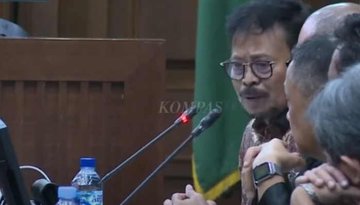 Rengekan SYL di persidangan, sampai memohon ke hakim dan jaksa untuk buka rekening miliknya.