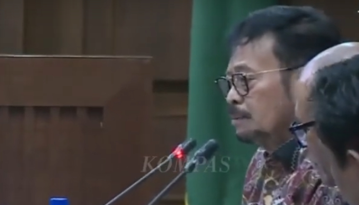 SYL bantah gunakan uang dari Kementan untuk lakukan perawatan wajah, ini katanya..
