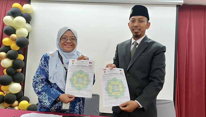 Kerjasama antara SD Birrul Walidain Muhammadiyah Sragen dengan Internasional Islamic School Malaysia (IISM).
