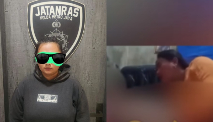 Polisi berhasil tangkap ibu baju oranye yang video asusilanya viral di media sosial.