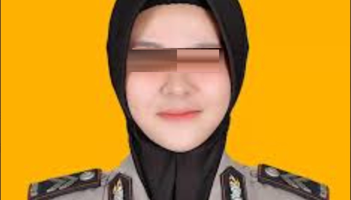 Briptu Fadhilatun Nikmah, pelaku istri bakar suami polisi di Jatim.