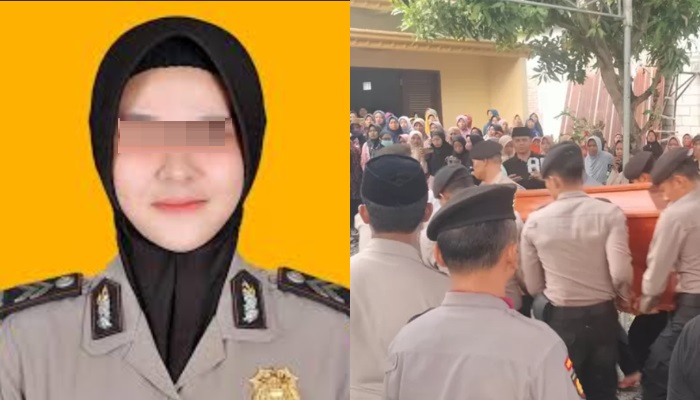 Seorang polwan nekat bakar suami polisinya imbas isi ATM yang nyaris ludes.