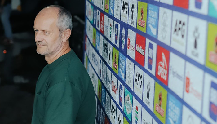 Risto Vidakovic Pelatih PSS Sleman musim 2023/2024.
