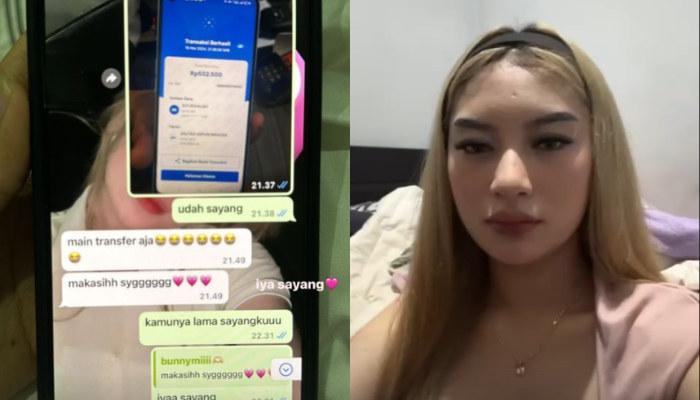 Selebgram Aida Selvia sindir Hamdan suaminya setelah ketahuan kirim uang ke pelakor.