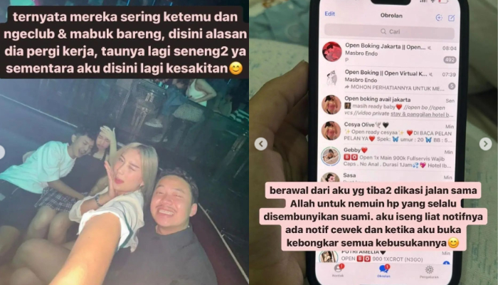 Selebgram Aida Selvia bagikan kisahnya diselingkuhi oleh Hamdan suaminya.