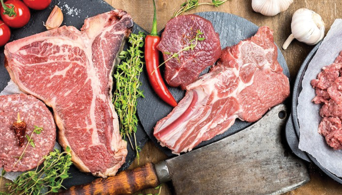 Daging sapi yang didapatkan saat Idul Adha.