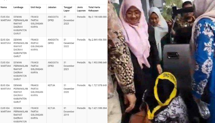 Harta kekayaan Ketua DPRD Garut Euis Ida Wartiah jadi sorotan usai viral dianggap ejek guru honorer yang sedang demo.