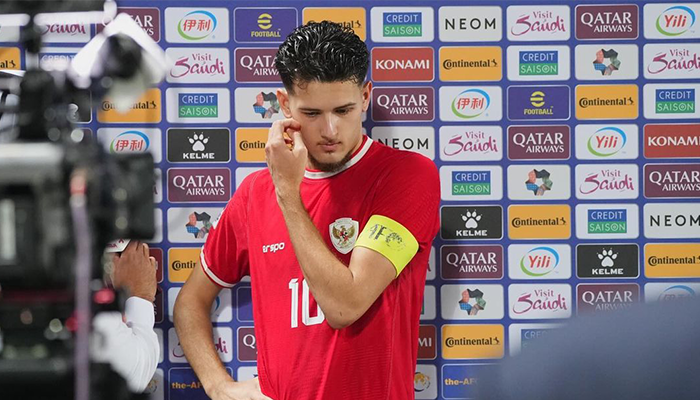 Potret Justin Hubner di Piala Asia U-23.