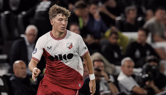 Potret Ole Romeny saat membela FC Utrecht di Liga Belanda.