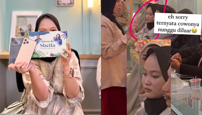 Seorang bocah bernama Naila curi 2 iPhone di konter HP dengan modus bukti transfer palsu.