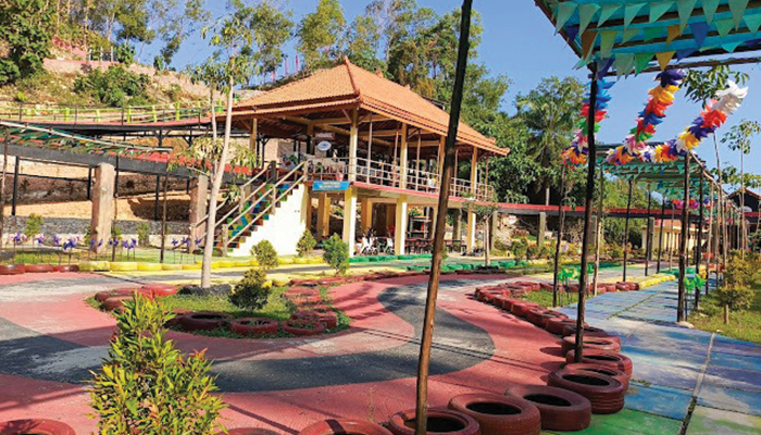 Sadranan Park di Gunung Kidul Yogyakarta.
