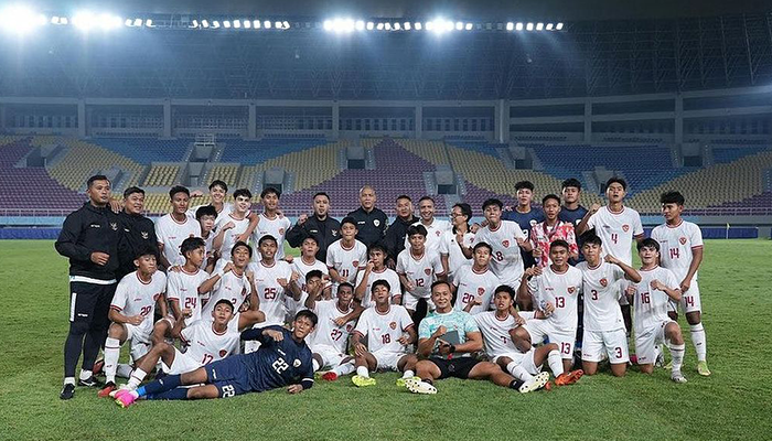 Skuad Timnas Indonesia U-16.