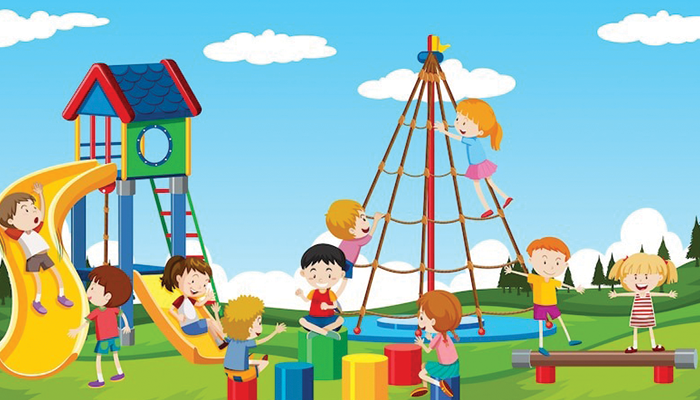 Ilustrasi Playground yang ada di Parade Selera Rasa.