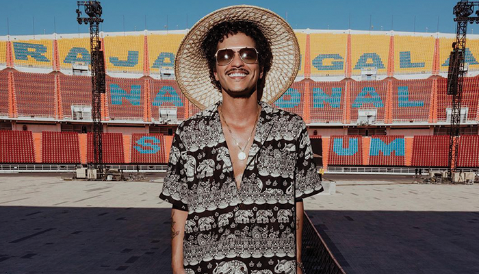 Bruno Mars akan konser di Jakarta.