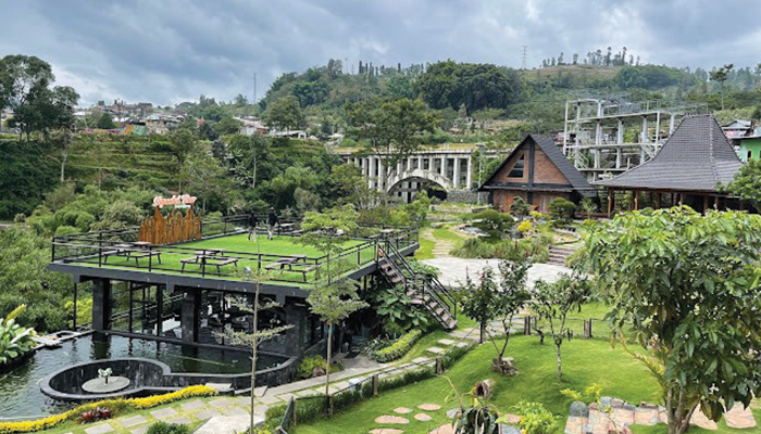 Cantiknya wisata sigandul view, suguhkan alam nuansa Bandung.
