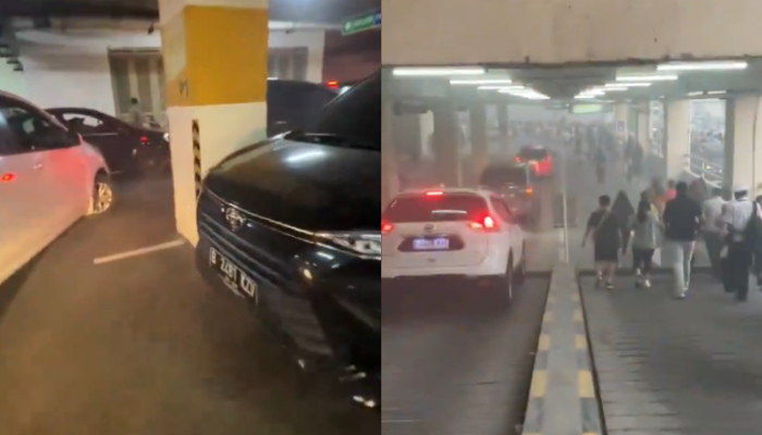 Video Revo Mall Bekasi saat kebakaran pada 22 Juni 2024.