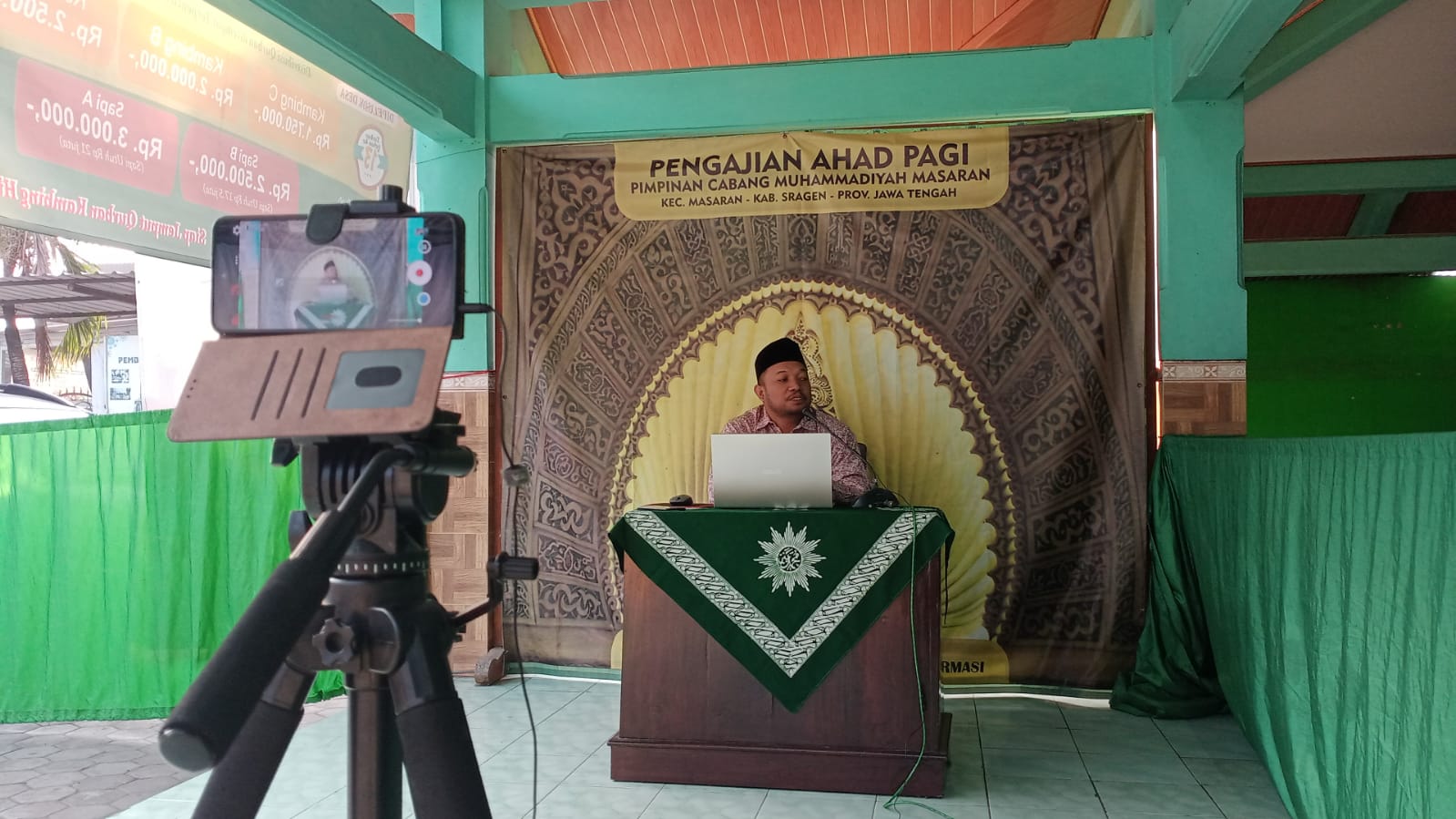 Da&rsquo;i Dwi Jatmiko Beri Ceramah Ahad Pagi di Depan Majelis Ta&rsquo;lim PCM Masaran