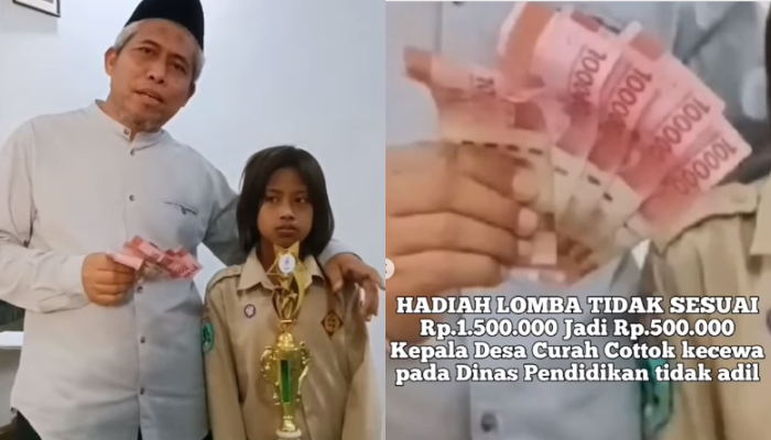 Kades keluhkan hadiah warganya yang disunat.