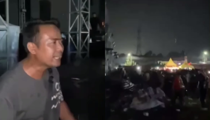 Pihak vendor panggung dibuat menjerit akibat ulah brutal penonton setelah Lentera Festival gagal digelar.